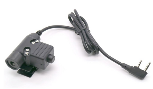 ZTactical U-94 Style PTT (Kenwood 2 Pin)