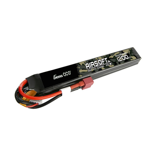 Gens ace 25C 1200mAh 11.1V Battery - Deans - Split