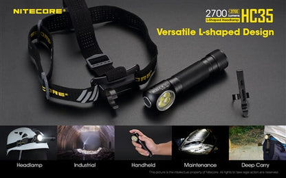 Nitecore Next Generation 21700 High Performance Headlamp - HC35