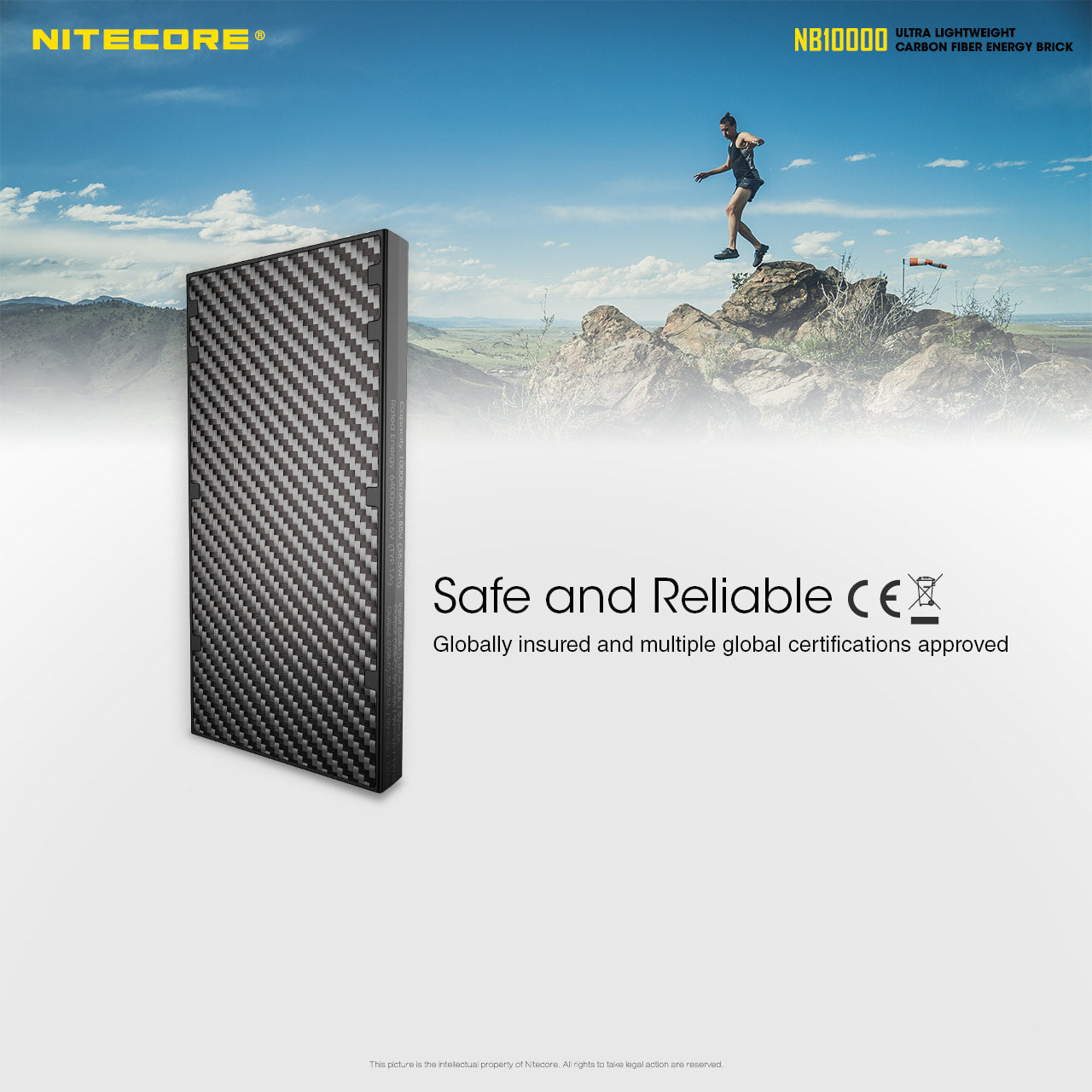Nitecore Ultra Lightweight Energy Brick - NB10000