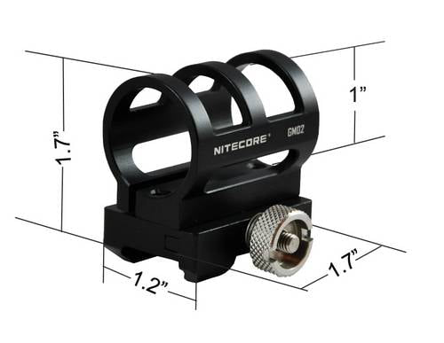 Nitecore 1-inch Mount for Tactical Flashlights - GM02