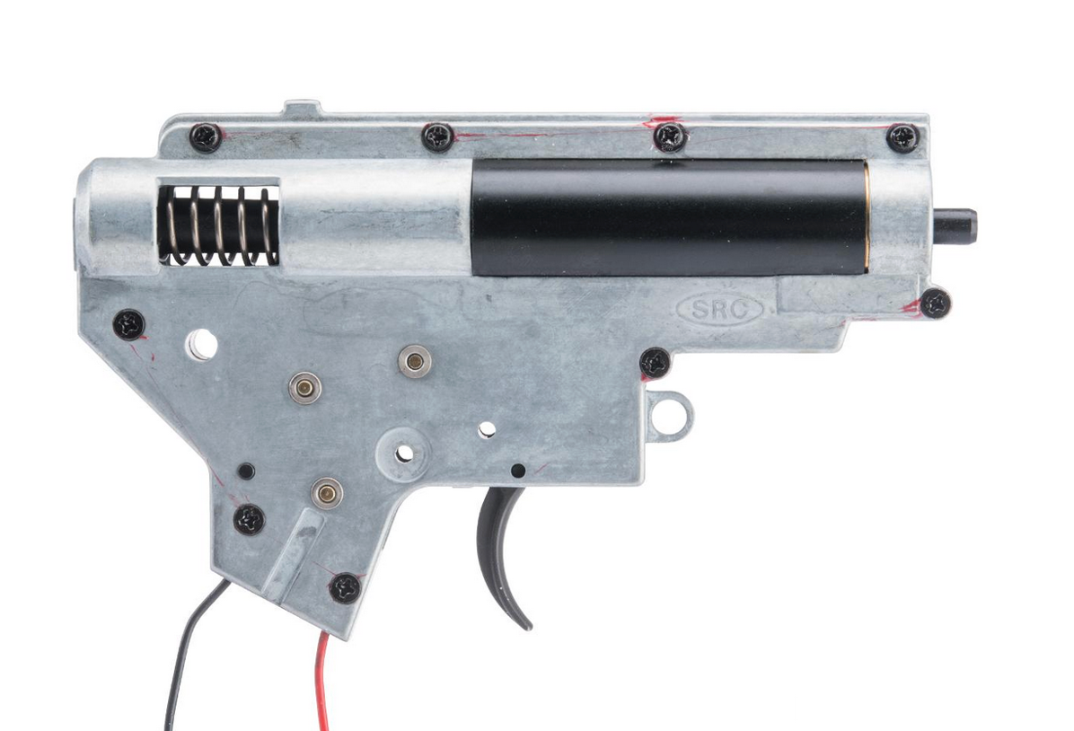 SRC V2 Complete AEG Gearbox - Rear Wired