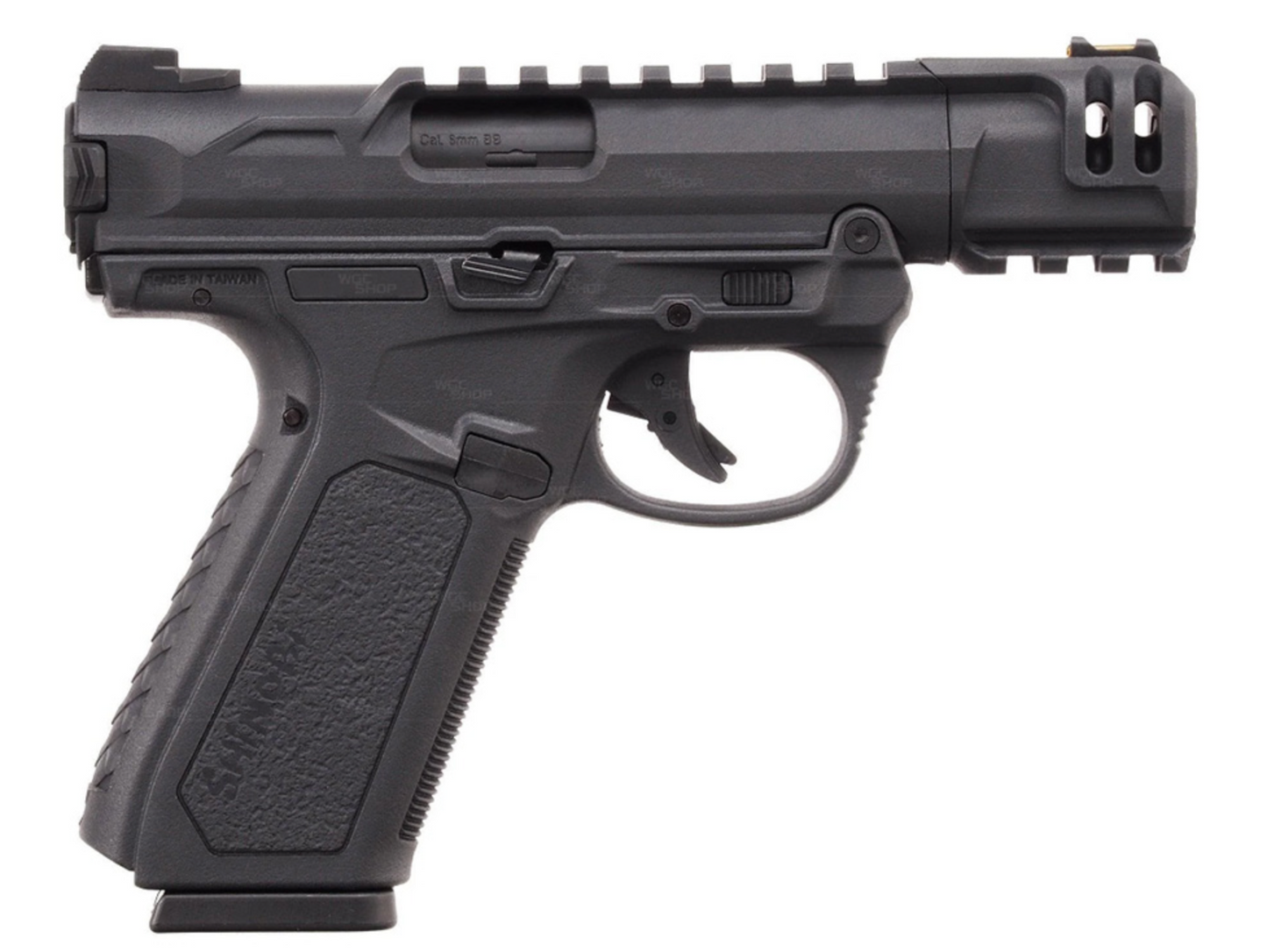 Action Army AAP-01 Compact "Assassin" GBB Pistol - BLK