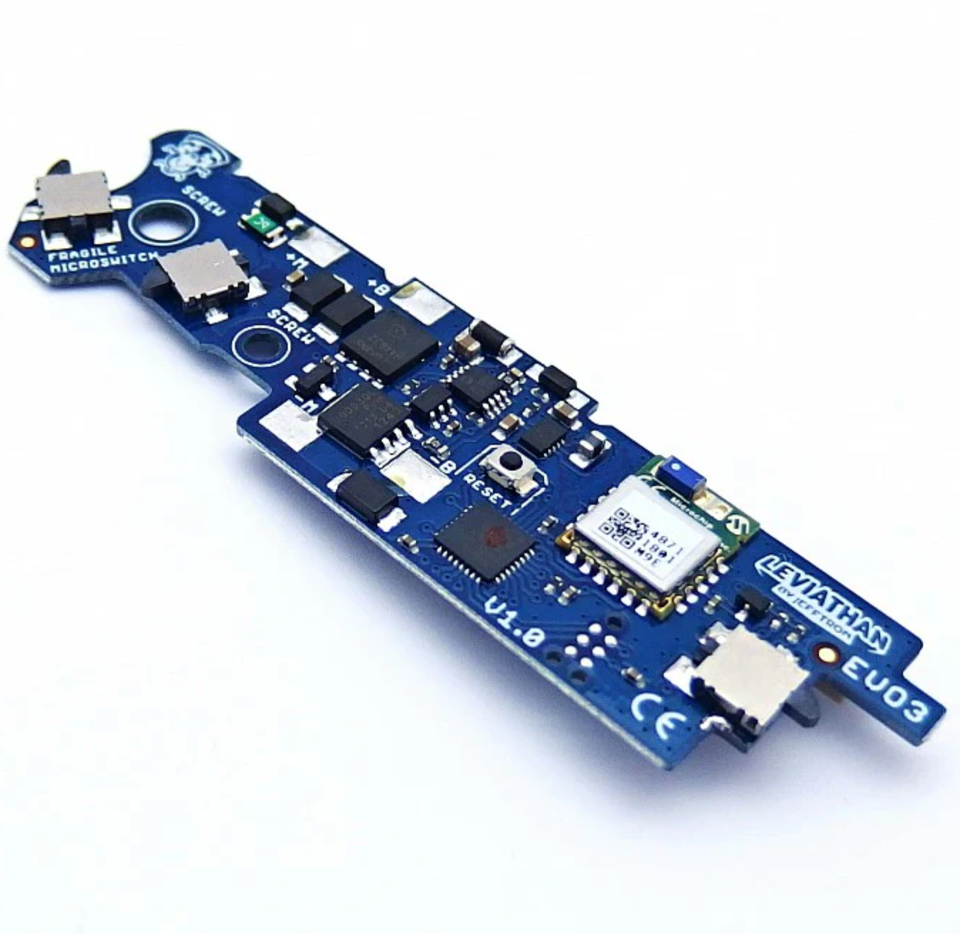 JeffTron Leviathan Drop-In Programmable MOSFET (Type: ASG CZ EVO 3 / Wired To Handguard)