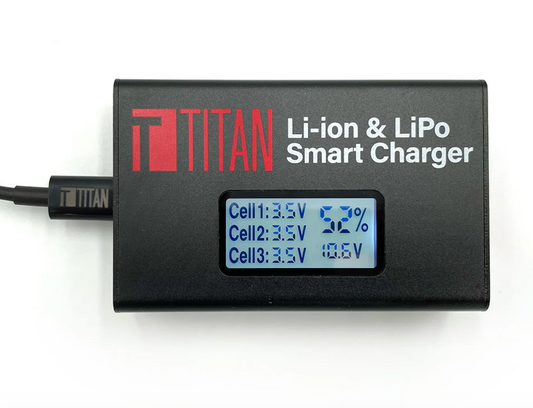 Titan Lithium Charger - US Plug (Updated)