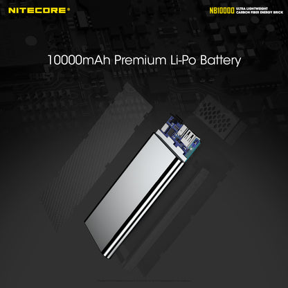 Nitecore Ultra Lightweight Energy Brick - NB10000
