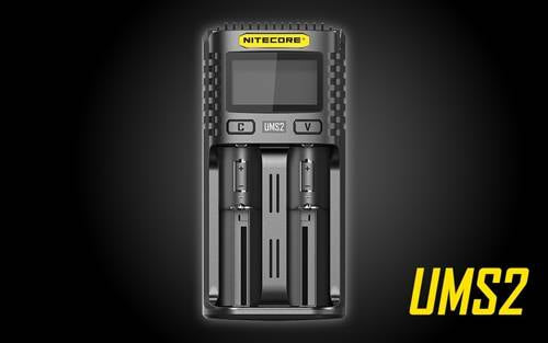Nitecore Dual-Slot Superb Charger - UMS2